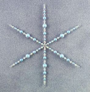 How to make a reusable Snowflake decoration