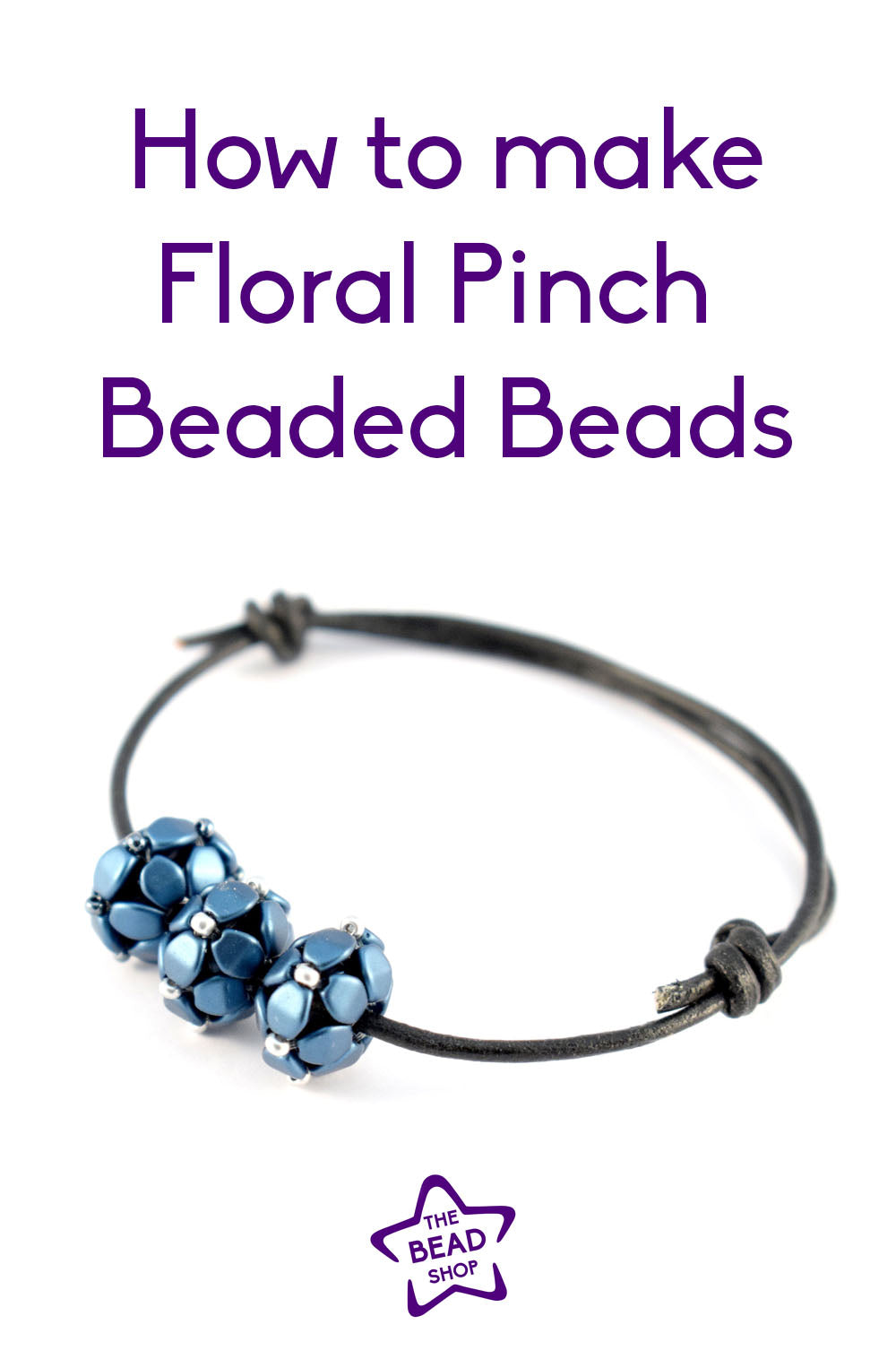 Floral Pinch Beaded Beads