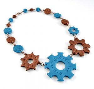 Polymer Clay Statement Necklace