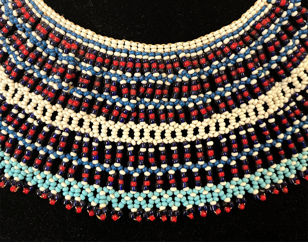 African beadwork necklace