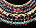 African beadwork necklace