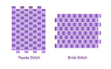 Why brick stitch is better than peyote stitch