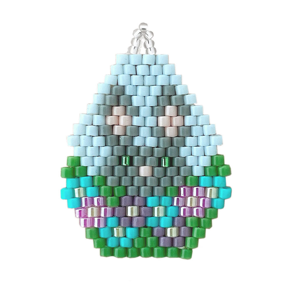 make your own brick stitch decorative eggs