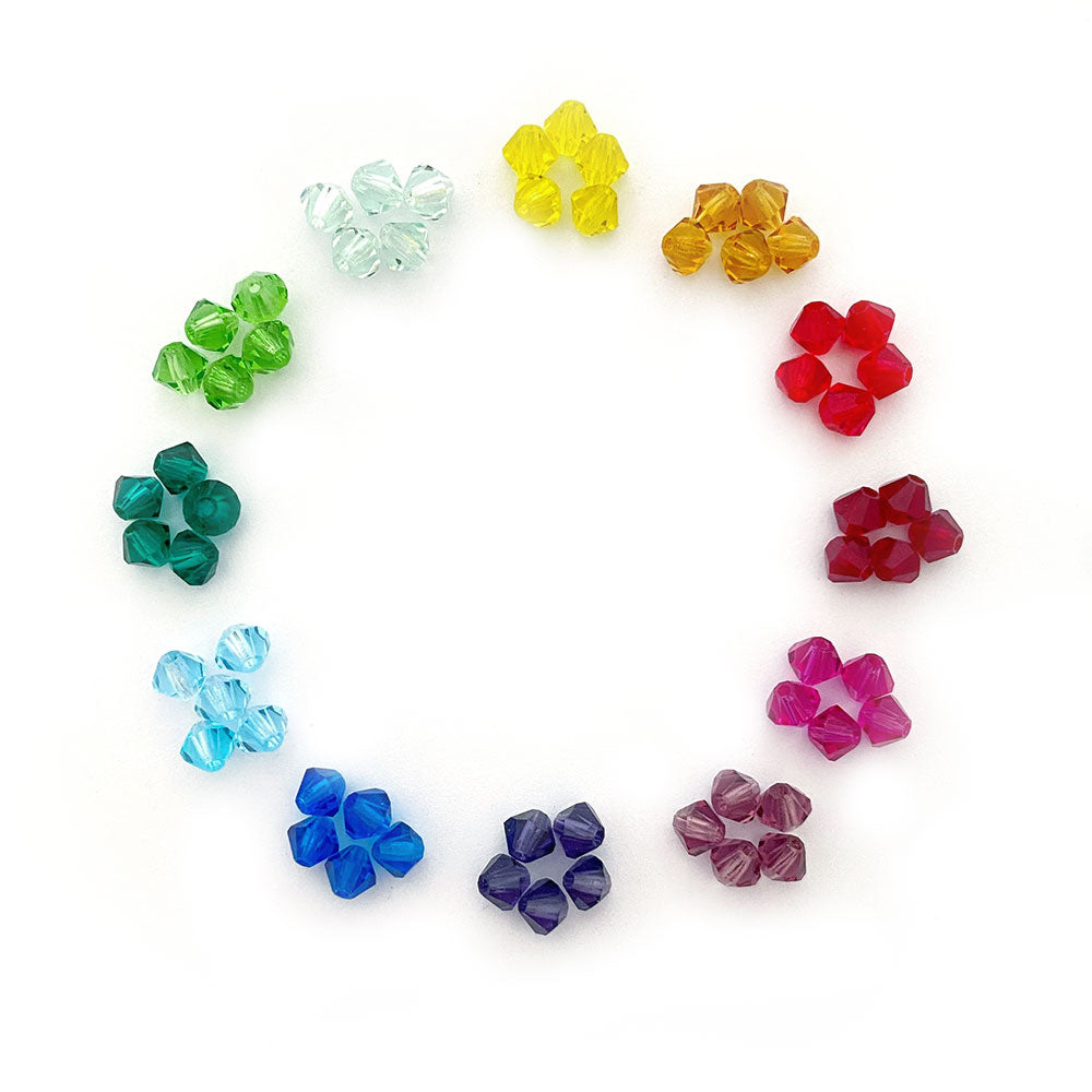 International Beading week - rainbow of colours