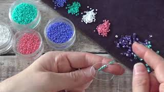 How to Start Beadweaving with Peyote and Brickstitch