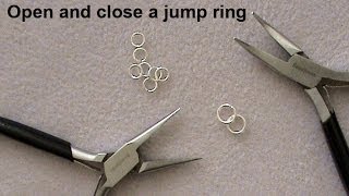 How To: Open and Close a Jump Ring