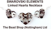 SWAROVSKI ELEMENTS: DIY Linked Heart Necklace