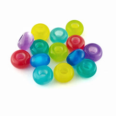 Resin Donut Cat eye beads