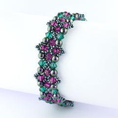 Criss-Cross Bracelet Kit - Rose Garden