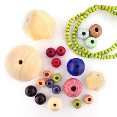 wooden and ceramic beads category image