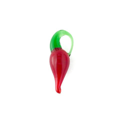 glass chilli pepper charm