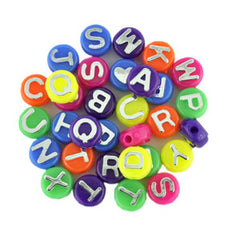 Collection image for: Plastic Letter Beads