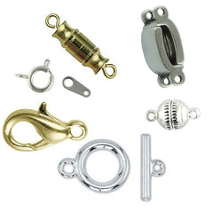 The Bead Shop plated clasps