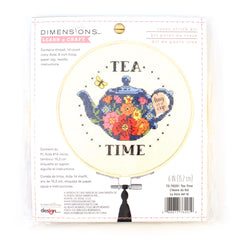 tea time cross stitch kit