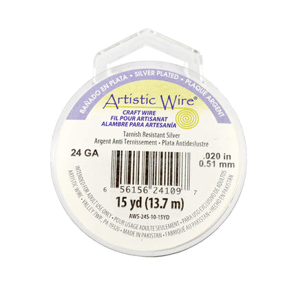 Artistic Wire non tarnish 0.51mm brass wire
