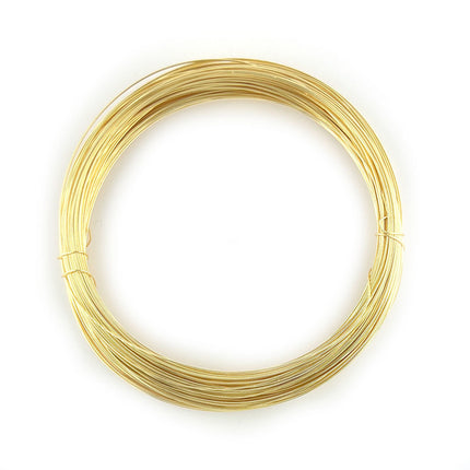 0.4mm diameter gold coloured craft wire