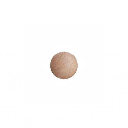 10mm Natural Plain untreated wooden bead