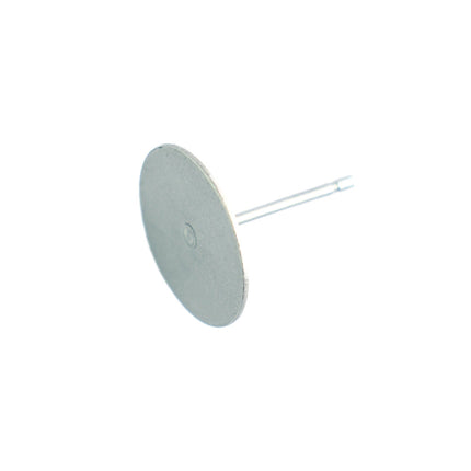 11mm Earstud Flat Pad Surgical Steel