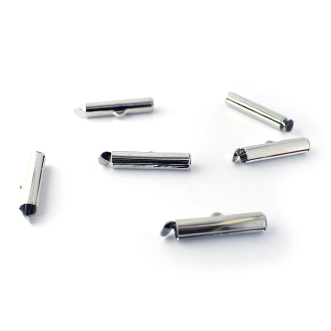 19mm slide ends for beadweaving and loomwork