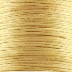 1mm Gold Satin Cord (Rattail)