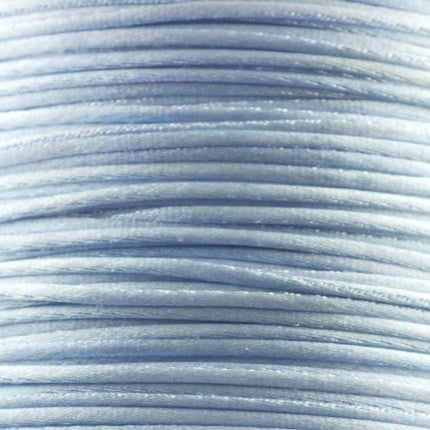 1mm Light Blue Satin Cord (Rattail)