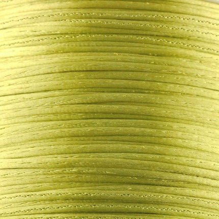 1mm Olive Satin Cord (Rattail)