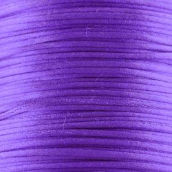 1mm Purple Satin Cord (Rattail)