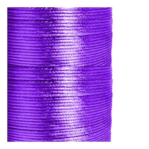 1mm Purple Satin Cord (Rattail)