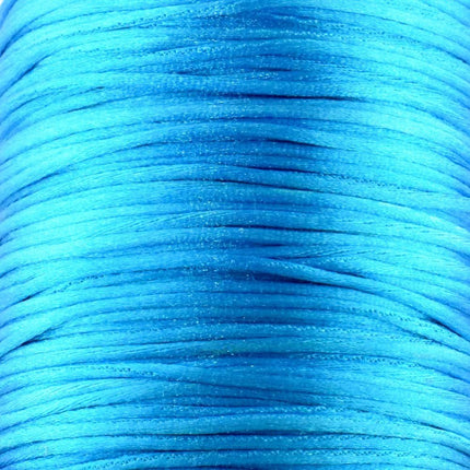 1mm Turquoise Satin Cord (Rattail)