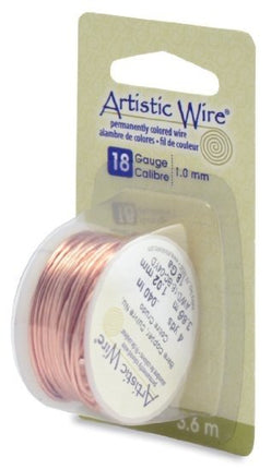 Artistic Wire Rose Gold Wire 1.0mm