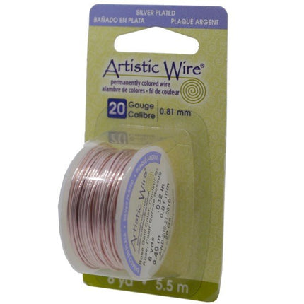 Artistic Wire Rose Gold Wire 0.8mm