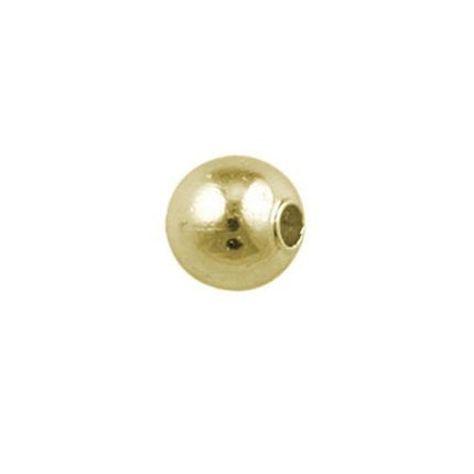 2.5mm Spacer Bead Gold Plated