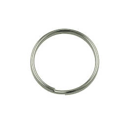 25mm Split Rings Nickel Plated