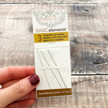 Basic Elements Collapsible Eye Beading Needles