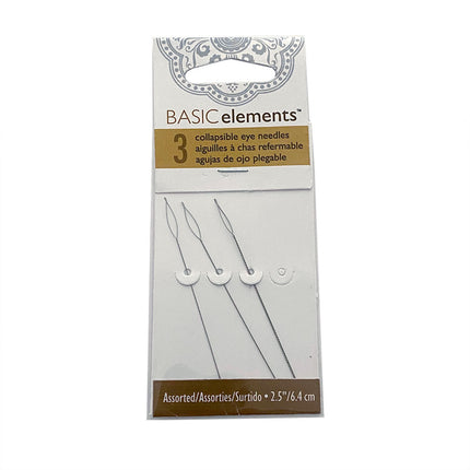 Beadsmith Basic Elements 3 Collapsible Eye Beading Needles