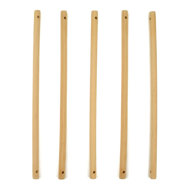 30mm wooden macrame dowel 5 pack