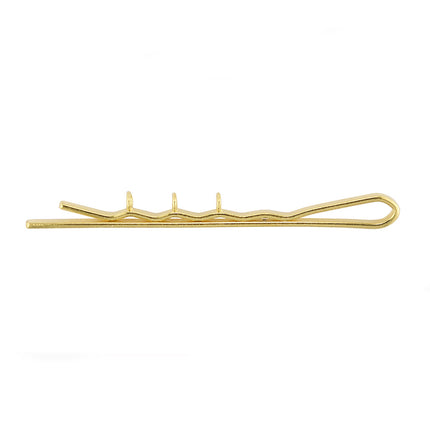 Hair Grip with loops Gold Plated