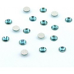 3mm Blue Zircon (SS12) Swarovski Diamantes Qty.100