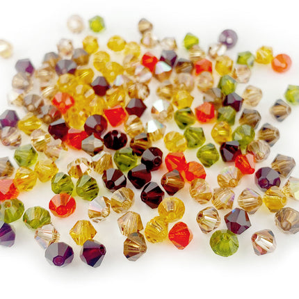 4mm Autumnal Preciosa crystal