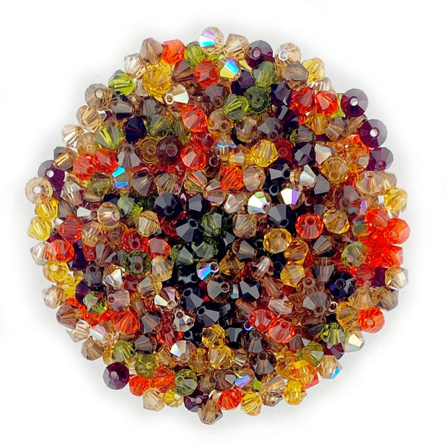 4mm Autumnal Preciosa crystal