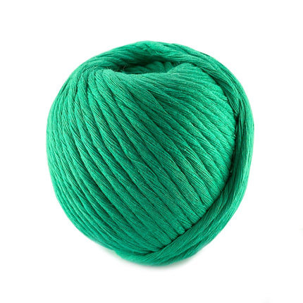 4mm Bright Green Macrame Cotton Cord