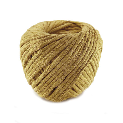 4mm Mustard Macrame Cotton Cord