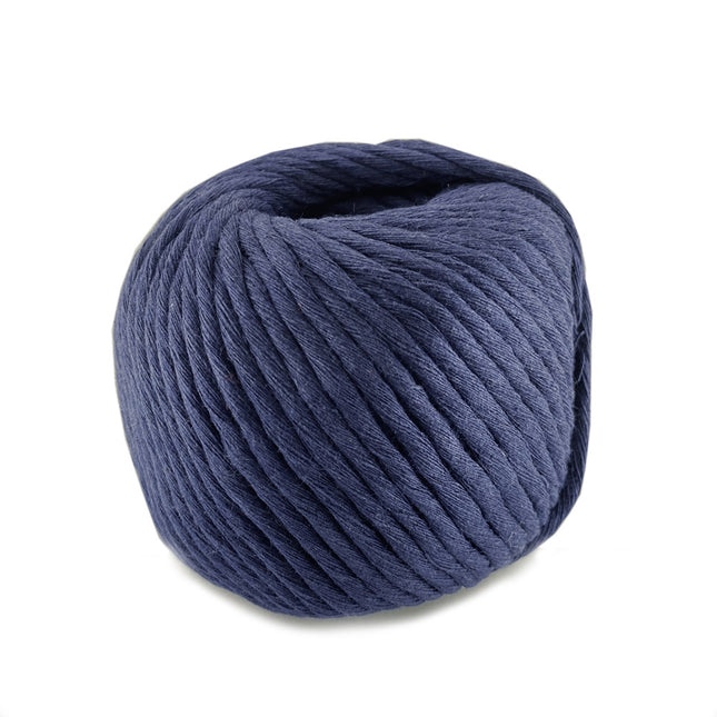 4mm Navy Blue Macrame Cotton Cord