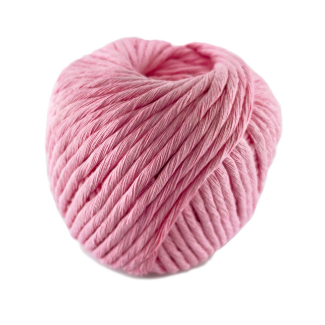 4mm Pink Macrame Cotton Cord