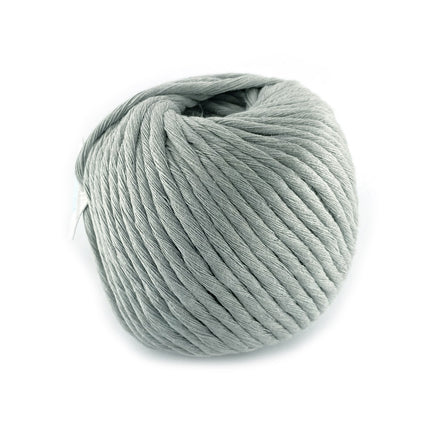 4mm Silver Macrame Cotton Cord