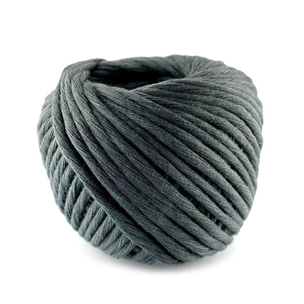 4mm Slate Grey Macrame Cotton Cord