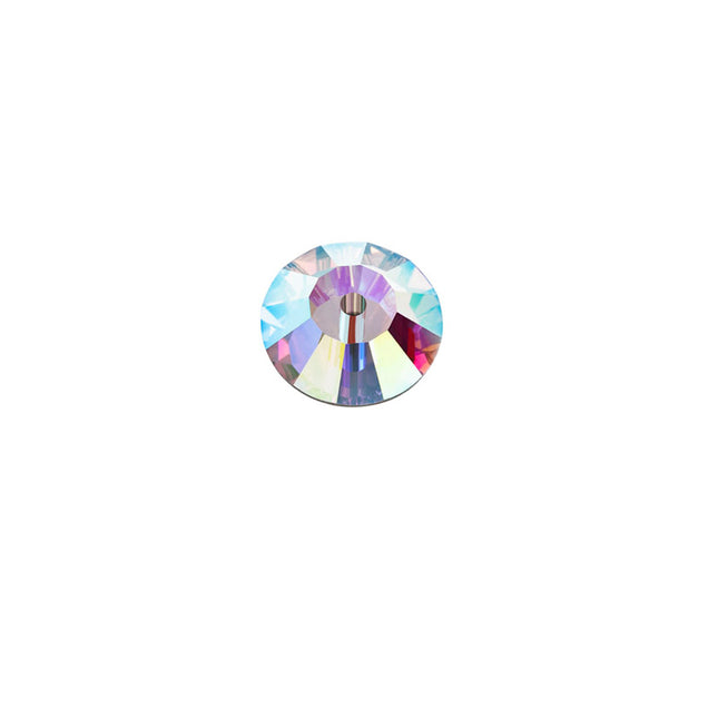 4mm Crystal AB sew-on bead from Preciosa Crystal