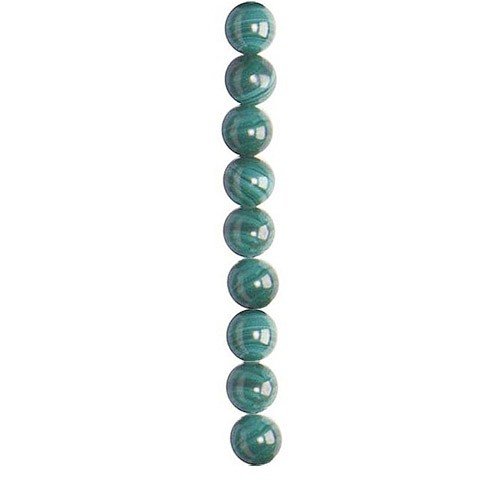 4mm Malachite Round Semi-Precious Beads