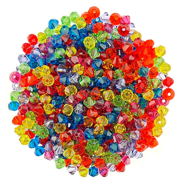 4mm Rainbow Preciosa crystal