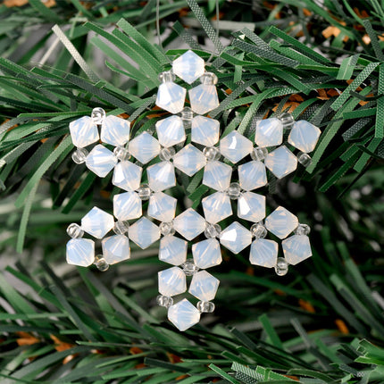 Snowflake Kit White Opal 5mm